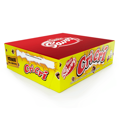 Cri Cri 12pk 0.95oz Chocolate Box (7591016151556) Unit (7591016851555)