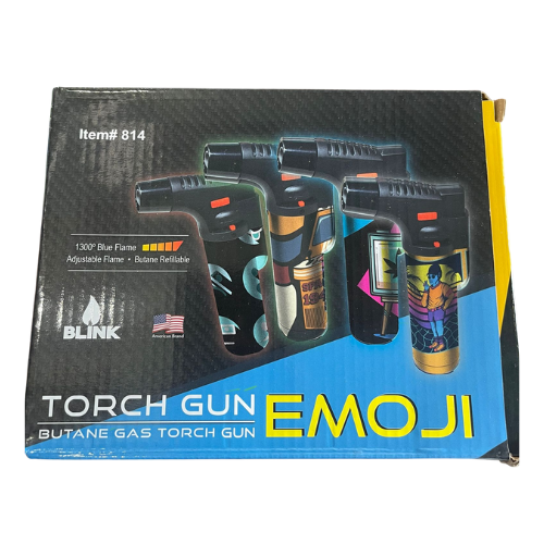 BLINK TORCH GUN EMOJI 12CT BOX-(10018505144140) UNIT-(018505144143)