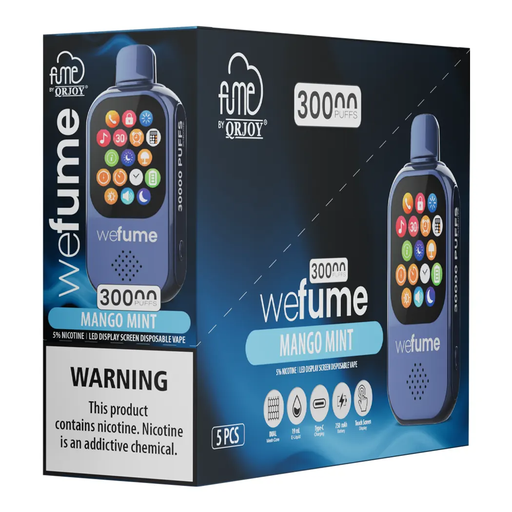 WeFume 5pk 5% 30k Mango Mint Box (6941821728138)