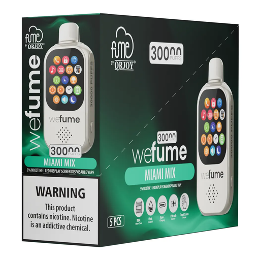 WeFume 5pk 5% 30k Miami Mix Box (6941821728053)