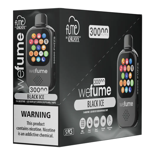WeFume 5pk 5% 30k Black Ice Box (6941821727995) Unit (6941821727803)