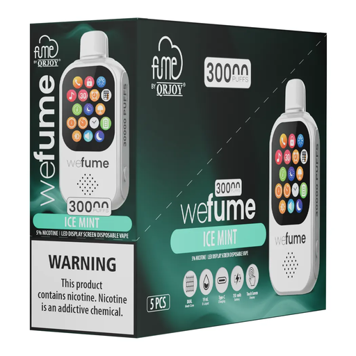 WeFume 5pk 5% 30k Ice Mint Box (6941821727988)