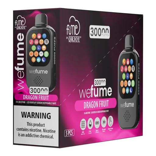 WeFume 5pk 5% 30k Dragon Fruit Box (6941821727971) Unit (6941821727780)