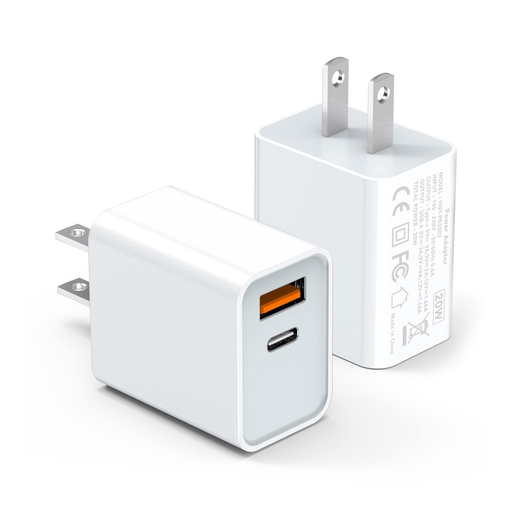 Wall Charger Dual Port 20w USB - C Box (866269236228)