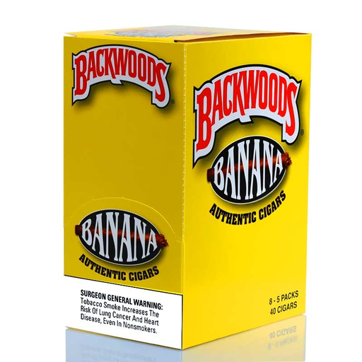 BACKWOODS BANANA 8PK/40CT BOX-(071610340565) UNIT-(071610203099)