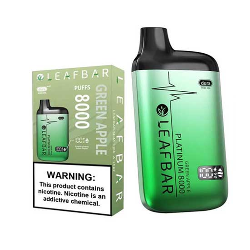 LeafBar 5pk 8k Green Apple Box (6976120971008)