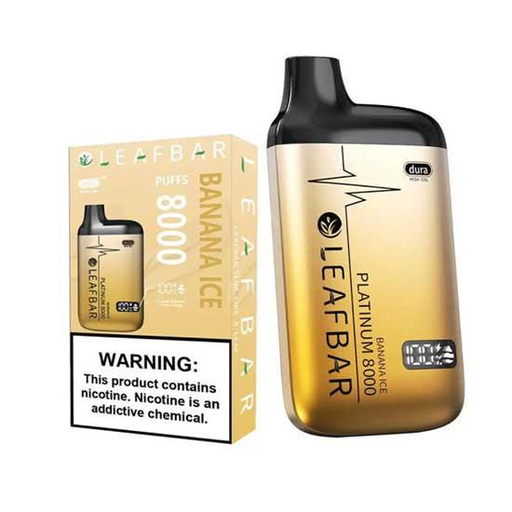 LeafBar 5pk 8k Banana Ice Box (6976120970964)
