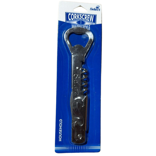 Waiter's Corkscrew Blistered 144pk Box (655708011195) Unit (655708011195)