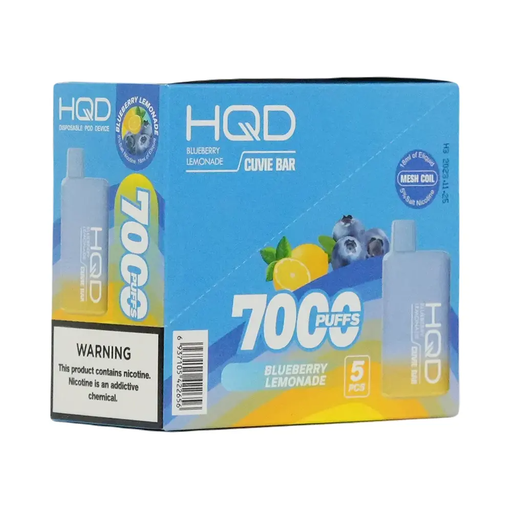 HqdBar 5pk 5% 7k Blueberry Lemonade Box (6937105422656) Unit (6937105422649)