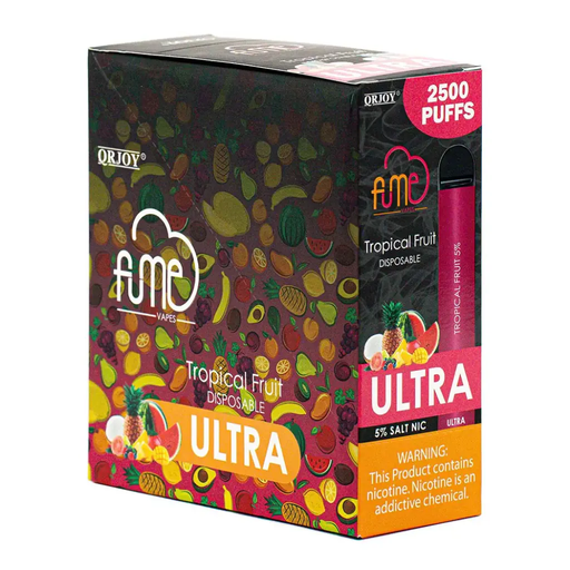 FumeUltra 10pk 5% 2.5k Tropical Fruit New Box (6974710145365)