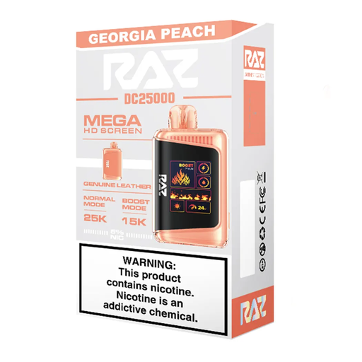 RazDc25000 5pk 5% 25k Georgia Peach Box (6975984056999)