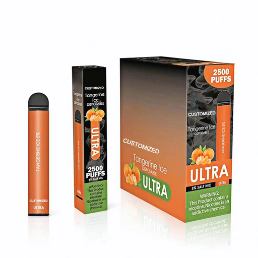 FumeUltra 10pk 5% 2.5k Tangerine Ice New Box (6974710145266)