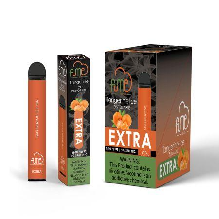 FumeExtra 10pk 5% 1.5k Tangerine Ice New Box (6974710144283)