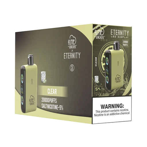 FumeEternity 5pk 5% 20k Clear Box (6941821724314)