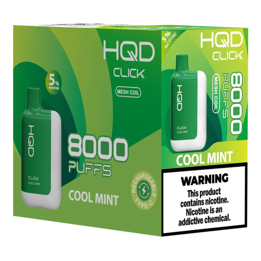 HqdClick-Kit 5pk 5% 8k Cool Mint Box (6923742000524)