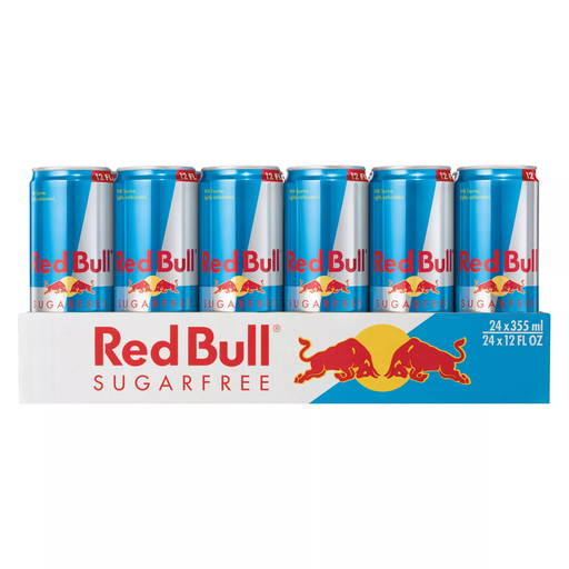 REDBULL 12OZ SUGAR FREE 24PACK (611269423754)