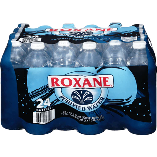 ROXANE PURIFIED BOTTLED WATER 24/16.9 OZ (765317246120)