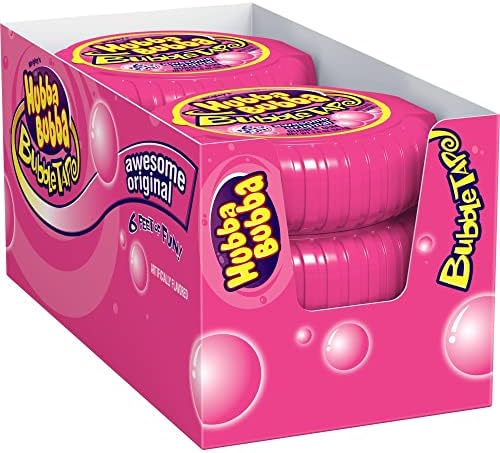 Hubba Bubba 6pk 2oz Bubble Tape Original Box (022000121134) Unit (022110079806)