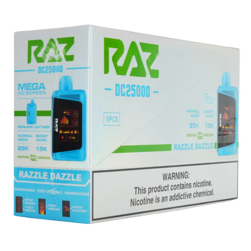 RazDc25000 5pk 5% 25k Razzle Dazzle Box (6975984059389) Unit (6975984059372)