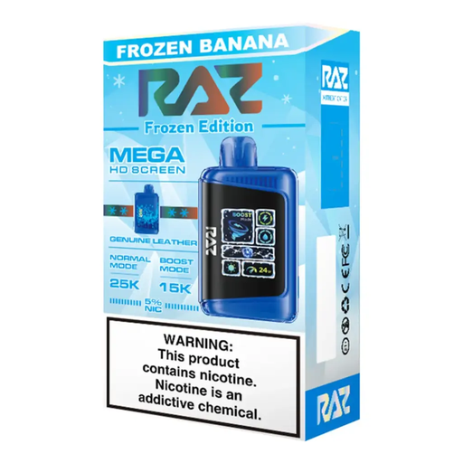 RazDc25000 5pk 5% 25k Frozen Banana Box (6970313641693) Unit (6970313642393)