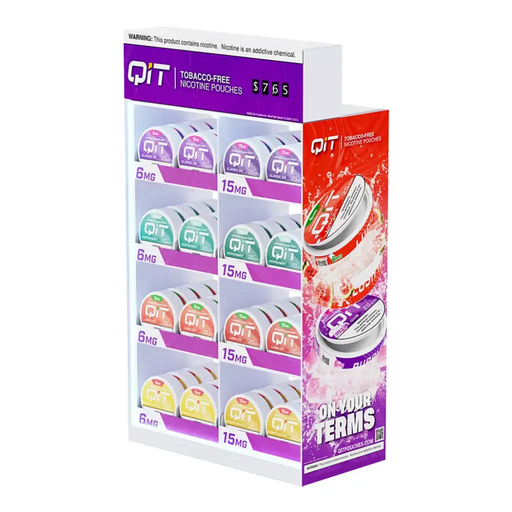 QIT DISPLAY 10MG 16 ROLLS NEW VERSION