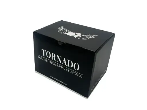Deluxe Hexagonal Charcoal 72pk Box (313107277474)
