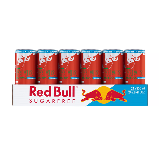 Redbull 24pk 8.4oz The Red Edition Sugar Free Box (611269002027)