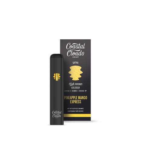 Pineapple Mango Express 2g (High Potency, Live Resin) - 5ct. Display - (684417990811)