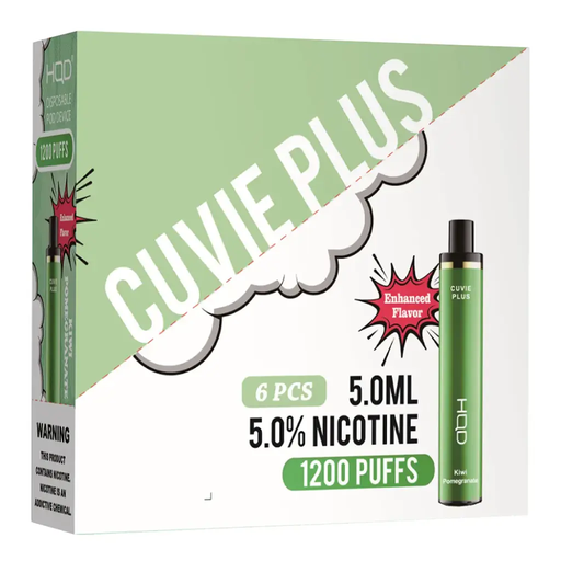 HqdCuvieplus 6pk 5% 1.2k Kiwi Pomegranate Box (6971578993473)
