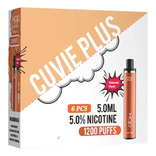 HqdCuvieplus 6pk 5% 1.2k Cherry Pomegranate Box (6973826703032)