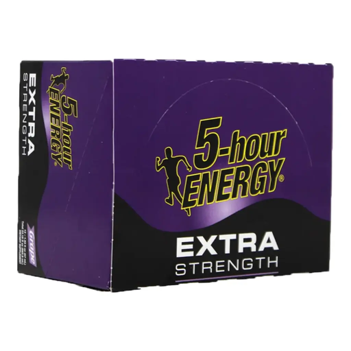 5 Hour Energy 12pk 1.93oz Grape Extra Strength Box (719410720124) Unit (719410720018)
