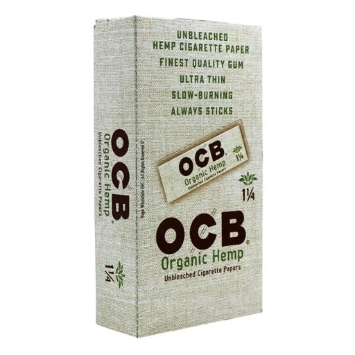 OCB ORGANIC 1 1/4 24 PACKS BOX (086400901048)