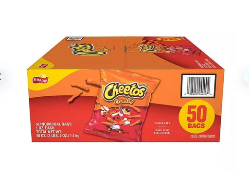 FRITOLAY 1 OZ CHEETOS CRUNCHY 50CT (028400044004)