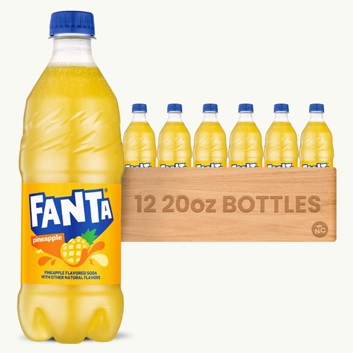 FANTA 20OZ PINEAPPLE 1/24 UNIT (049000028201)