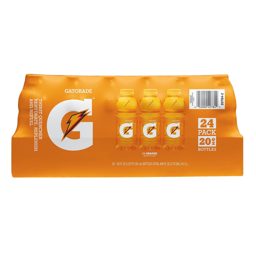 Gatorade 24pk 20oz Orange Unit (052000328677)