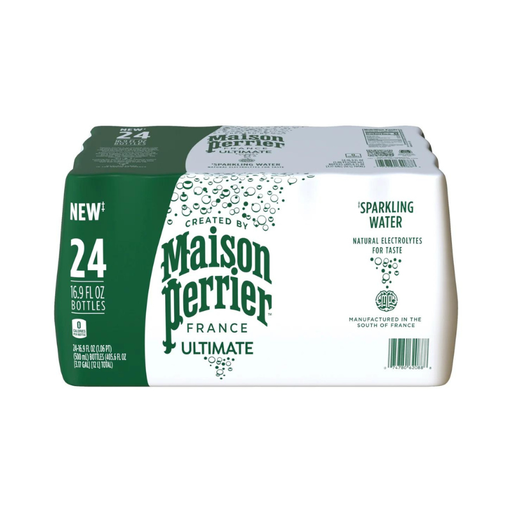 MAISON PERRIER WATER 16.9OZ PLASTIC REGULAR 1/24 (074780620888) Unit (074780515504)
