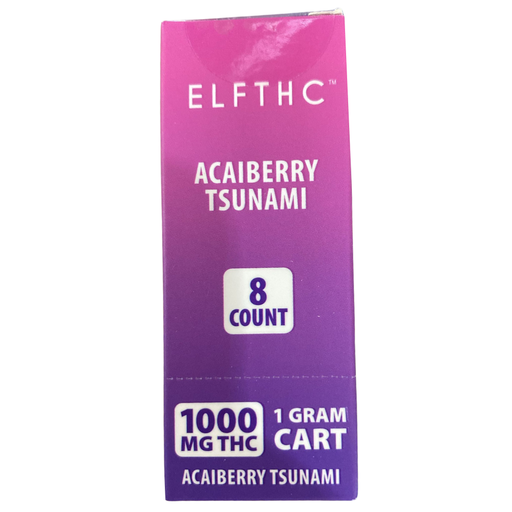 ELF THC 1000 MG ACAIBERRY TSUNAMI 8 COUNT (728633591008)