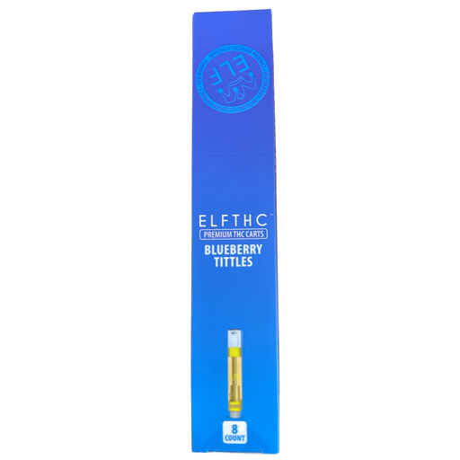 ELF THC 1000 MG BLUEBERRY TITTLES 8 COUNT (728633591015) 