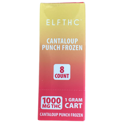 ELF THC 1000 MG CANTALOUP PUNCH FROZEN 8 COUNT (728633591022)