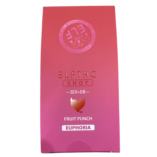 ELF THC SHOT FRUIT PUNCH 8 COUNT (728633591503)   
