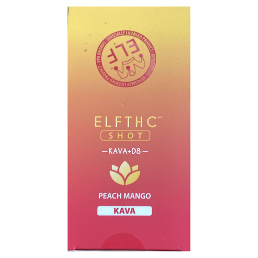 ELF THC SHOT PEACH MANGO 8 COUNT (728633591459)    