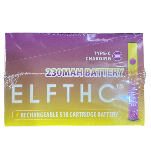 ELF THC RECHARGEABLE 510 - 10 COUNT (614998111657)  