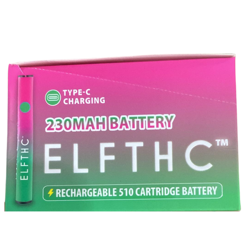 ELF THC RECHARGEABLE 510 - 10 COUNT (614998111664)  