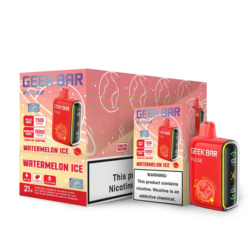 GeekBarPulse 5pk 5% 15k Watermelon Ice Box (810125434556)