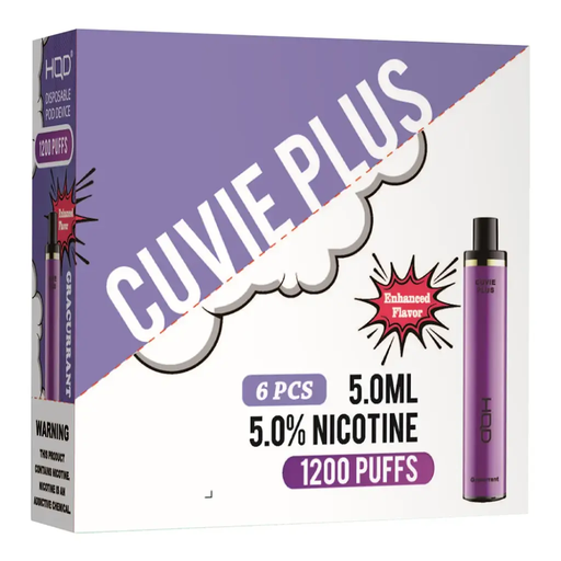 HqdCuvieplus 6pk 5% 1.2k Gracurrant Box (6973826702936)