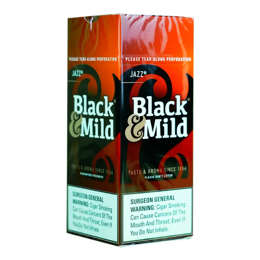 BLACK & MILD CASINO WOOD TIP NICE PRICE SINGLES/25CT BOX-(070137515623)