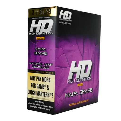 GT HD 3 FOR $1.29 15PK (Napa Grape) (842426167048)  