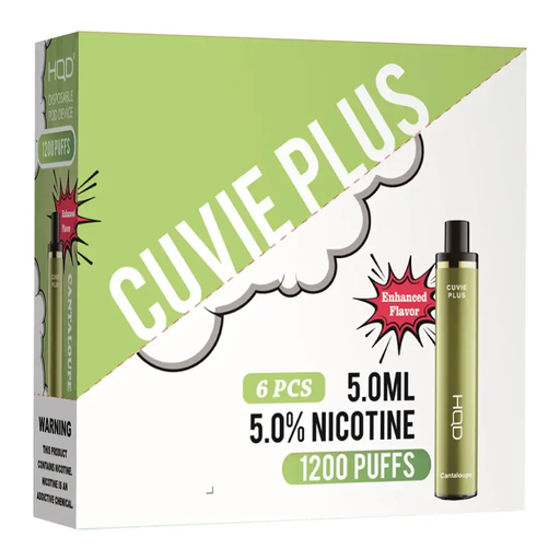 HqdCuvieplus 6pk 5% 1.2k Cantaloupe Box (6973826701106)