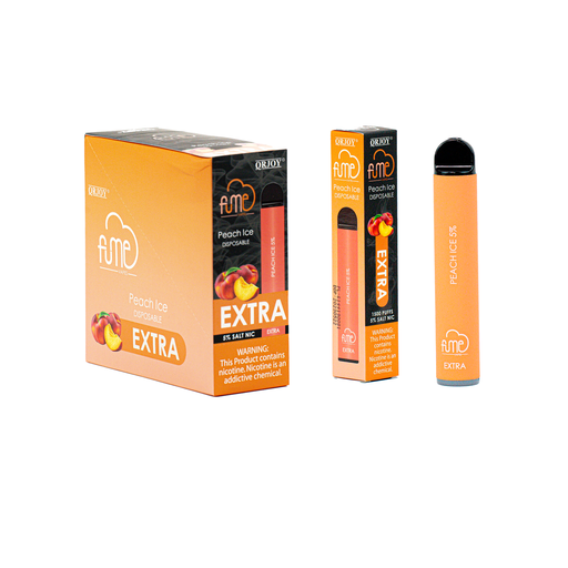 FumeExtra 10pk 5% 1.5k Peach Ice New Box (6974710144399)