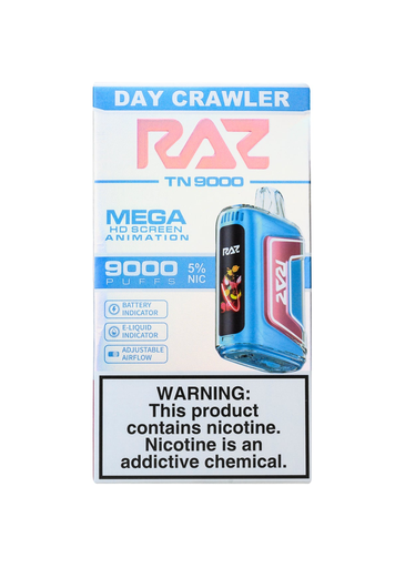 RazTn9000 5pk 5% 9k Day Crawler Box (6970313642133) Unit (6970313643567)